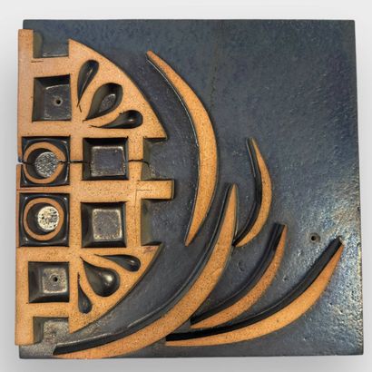 Boleslaw DANIKOWSKI (1928-1979).
Glazed ceramic...