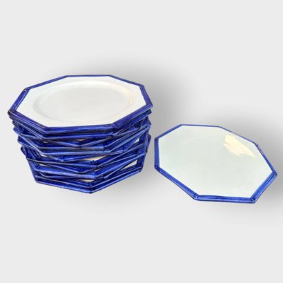 Robert PICAULT (1919-2000)
Set in white earthenware...