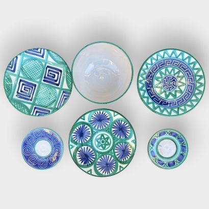 Robert PICAULT (1919-2000)
Set in polychrome...