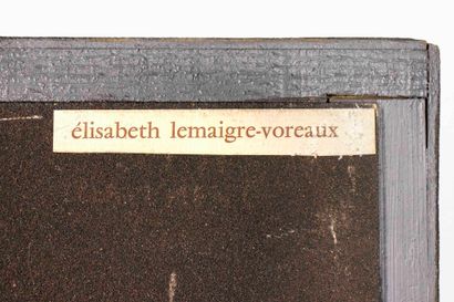 Elisabeth LEMAIGRE-VOREAUX (XX) for HERMES
Four-panel...