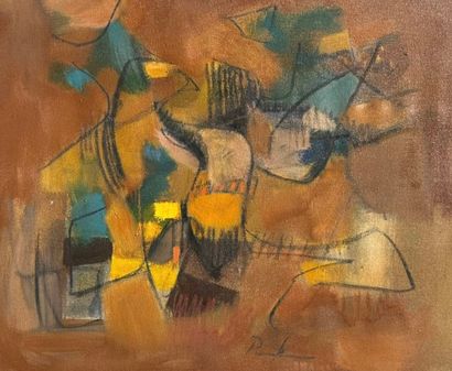Bill PARKER (1922-2009) 
Abstract composition...