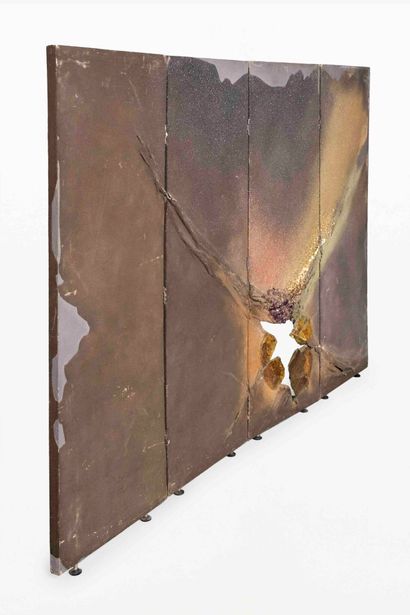 Elisabeth LEMAIGRE-VOREAUX (XX) for HERMES
Four-panel...