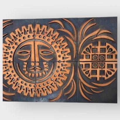 Boleslaw DANIKOWSKI (1928-1979).
Glazed ceramic...