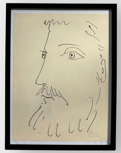 Pablo PICASSO (1881-1973), after
Portrait...