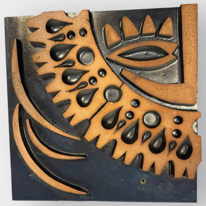 Boleslaw DANIKOWSKI (1928-1979).
Glazed ceramic...