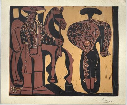 Pablo PICASSO (1881-1973), after
Picador...