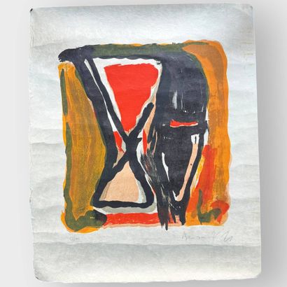 BRAM VAN VELDE (1895-1981)
Abstract composition
Color...
