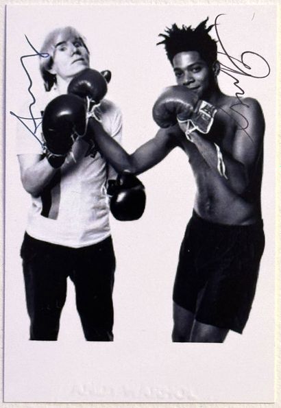 Michael HALSBAND (1956), after
Basquiat Boxing...