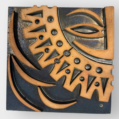 Boleslaw DANIKOWSKI (1928-1979).
Glazed ceramic...
