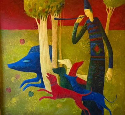 Timur ISKHAKOV (1968)
Wild boar hunting -...