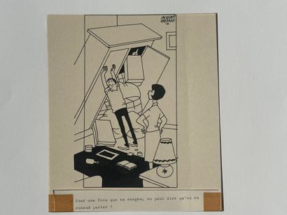 Jacques FAIZANT (1918-2006)
Illustrations
Set...