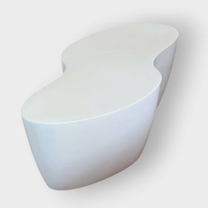 Small free-form side table in white pvc
*Sold...