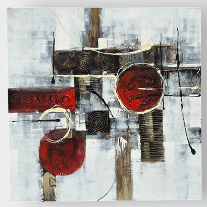 Various contemporary paintings 
*Sold by...