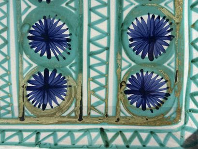 Robert PICAULT (1919-2000)
Large polychrome...