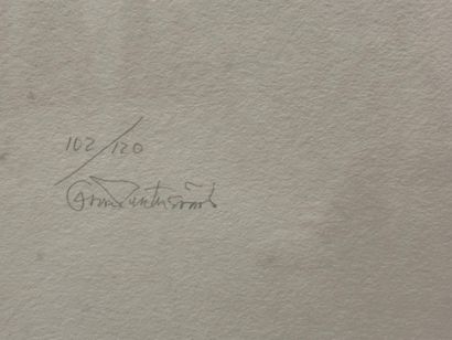 Oscar REUTERSVÄRD (1915-2002) 
Composition...