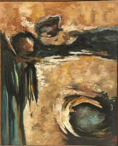 Vahé HEKIMIAN (1915-1997)
Landscape - 1968
Oil...