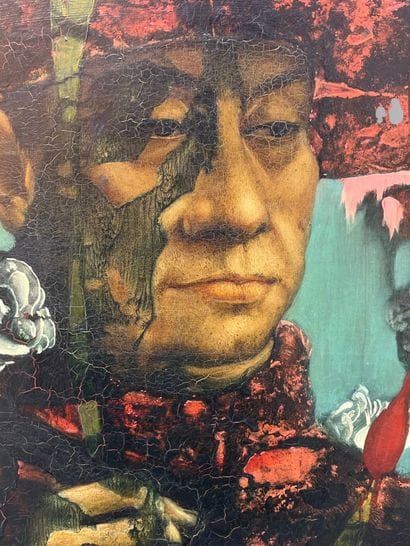 Jean-Pierre ALAUX (1925-2020) 
Portrait of...
