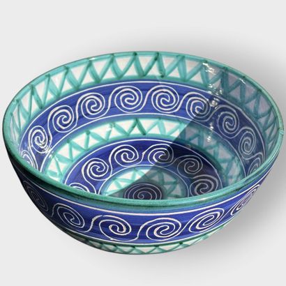 Robert PICAULT (1919-2000)
Large polychrome...