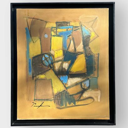 Bill PARKER (1922-2009) 
Geometric composition...