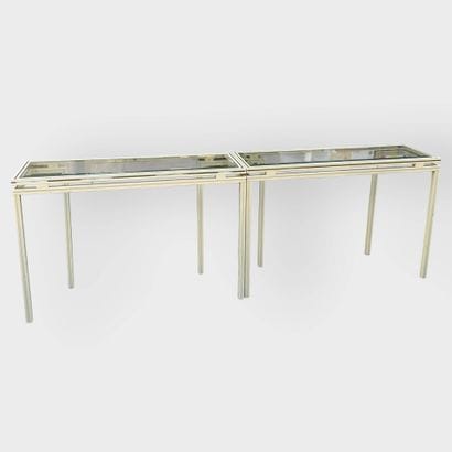 Pierre VANDEL (born 1939)
Pair of rectangular...