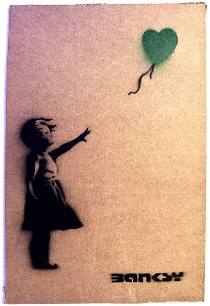 BANKSY (1974), based on
Girl With Balloon...