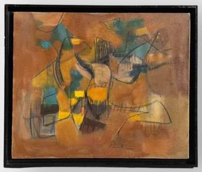 Bill PARKER (1922-2009) 
Abstract composition...
