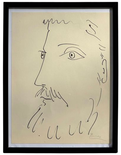 Pablo PICASSO (1881-1973), after
Portrait...