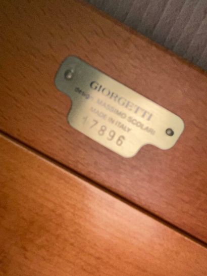 Massimo SCOLARI (1943) for GIORGETTI 
Large...