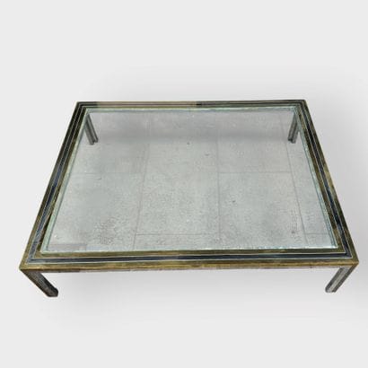 Romeo REGA (1925-1984).
Rectangular coffee...