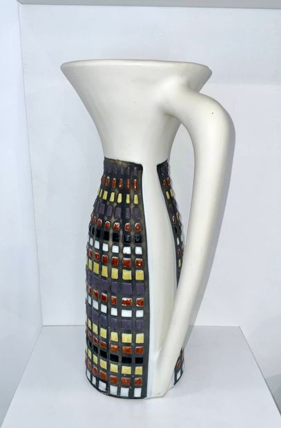 Roger CAPRON (1922-2006) 
Glazed earthenware...