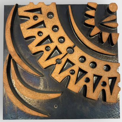 Boleslaw DANIKOWSKI (1928-1979).
Glazed ceramic...
