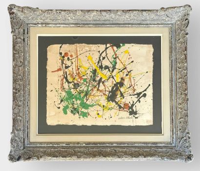 Jackson POLLOCK (1912-1956), after
Abstract...