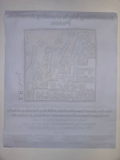 Keith HARING (1958-1990), after
Something...