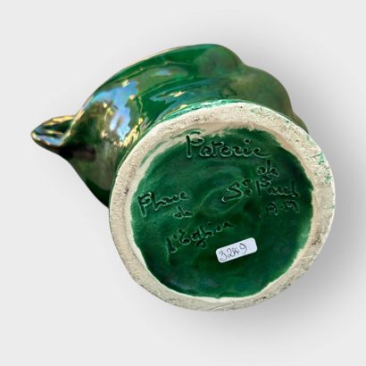 Set of six ceramics from the 1950s-1960s,...