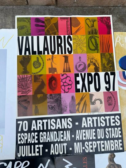 Roger CAPRON (1922-2006) 
Set of 10 posters...