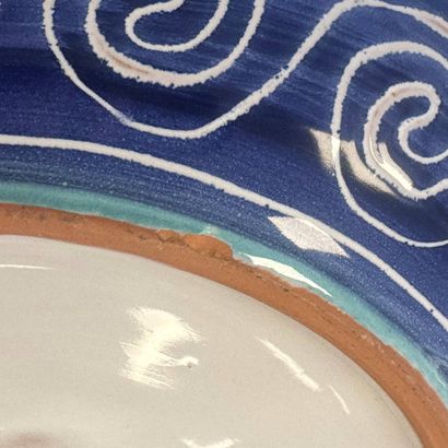Robert PICAULT (1919-2000)
Large polychrome...