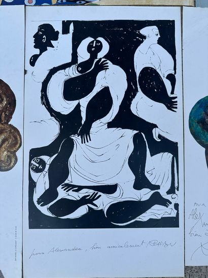 Roger CAPRON (1922-2006) 
Set of 10 posters...