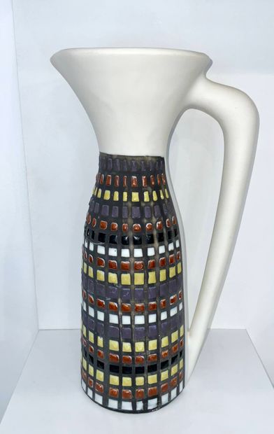 Roger CAPRON (1922-2006) 
Glazed earthenware...