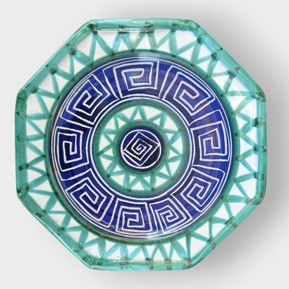 Robert PICAULT (1919-2000) 
Set of 18 plates...