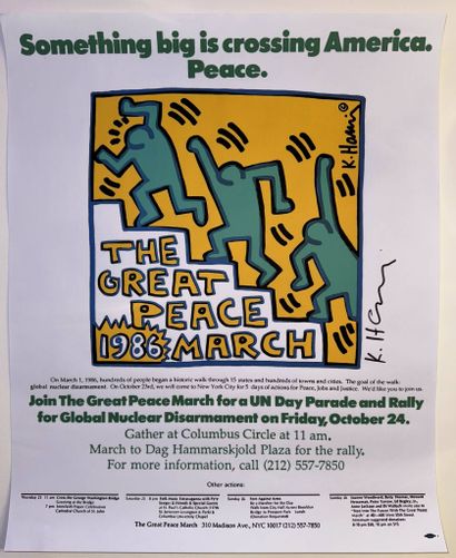 Keith HARING (1958-1990), after
Something...