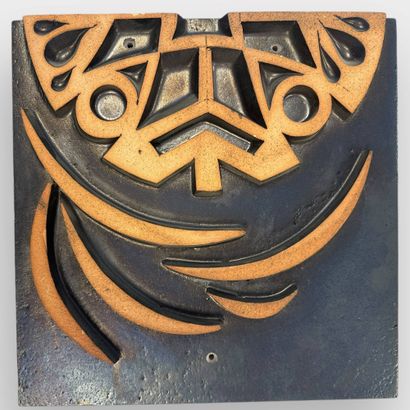 Boleslaw DANIKOWSKI (1928-1979).
Glazed ceramic...