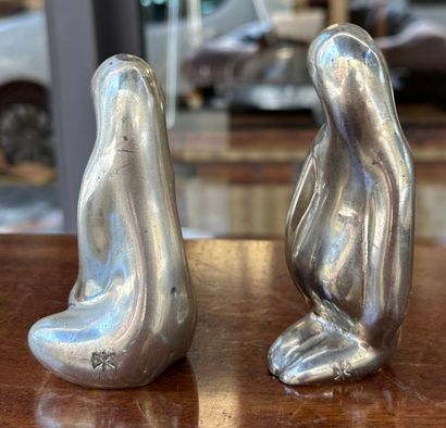In the style of Monique GERBER
Pair of bronze...
