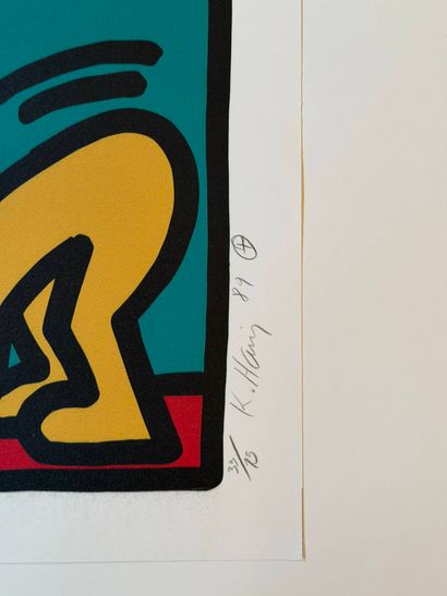 Keith HARING (1958-1990), after
Pop Shop...