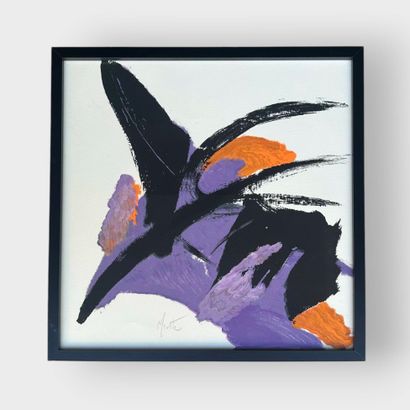 Jean MIOTTE (1926-2016)
Abstract orange and...