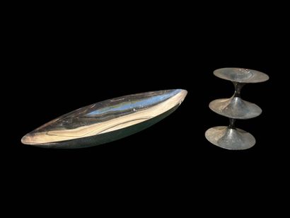 Lino SABATTINI (1925-2016) for CHRISTOFLE
Oblong...