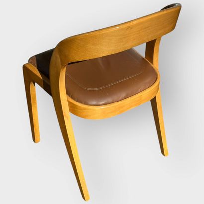 MARCO SEATS
Set of 6 beechwood chairs with...