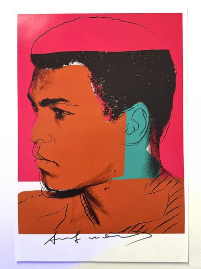 Andy WARHOL (1928-1987), after
Color print...