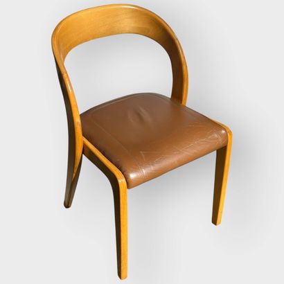 MARCO SEATS
Set of 6 beechwood chairs with...