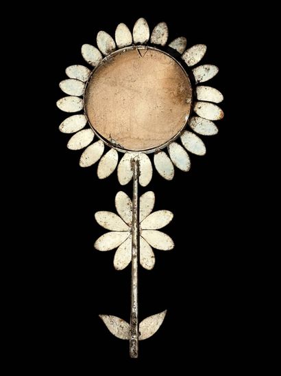 CHATY
Blue lacquered metal flower mirror
H:...