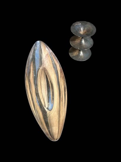 Lino SABATTINI (1925-2016) for CHRISTOFLE
Oblong...